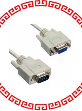 AK178-3 CABLE ASSY DB09 SHLD BEIGE 3M