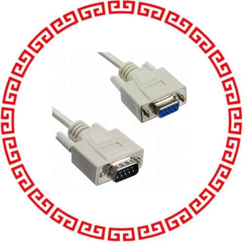 AK178-3 CABLE ASSY DB09 SHLD BEIGE 3M