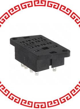 4-1415043-1 RELAY SOCKET 14 POS CHASSIS MT
