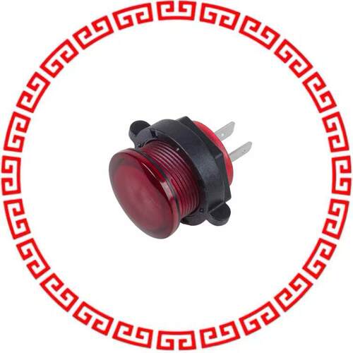 CNX722C200FVT IND PMI 22MM RED FLEXVOLT SOLDER