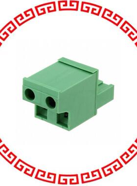 1806119 TERM BLOCK PLUG 2POS STR 7.62MM