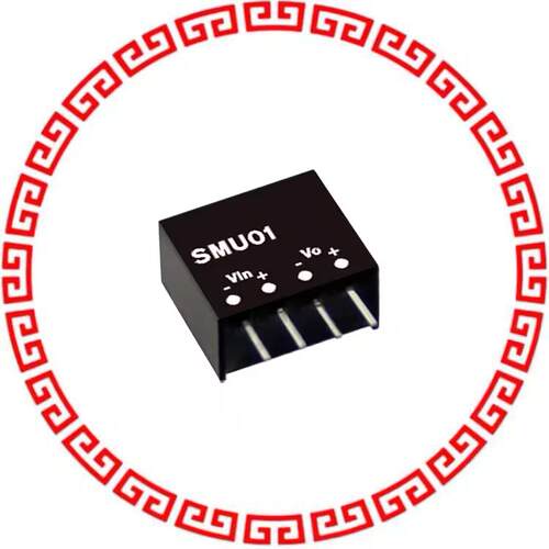 SMU01L-09 DC DC CONVERTER 9V 1W