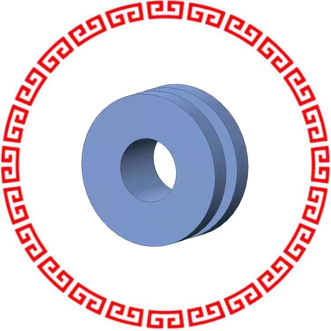 G-504-C8002 SCREW GROMMET THRMPL BLUE