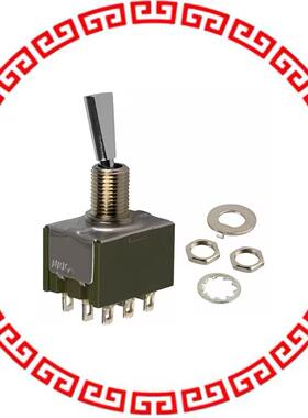 M2032ES1W01 SWITCH TOGGLE 3PDT 6A 125V