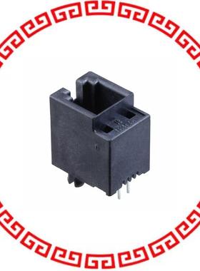 955032441 CONN MOD JACK 4P4C VERT UNSHLD