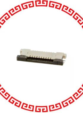 545501033 CONN FFC TOP 10POS 0.50MM R/A