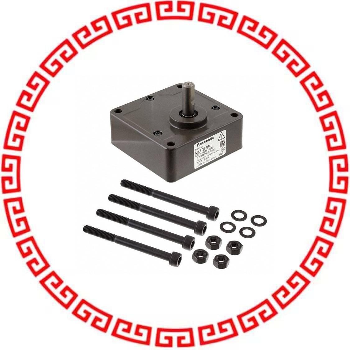 MX8G18BU GEARHEAD 80MM 18-1 RATIO FOR AC