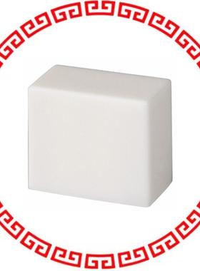PE WH CAP KEYSWITCH RECTANGULAR WHITE