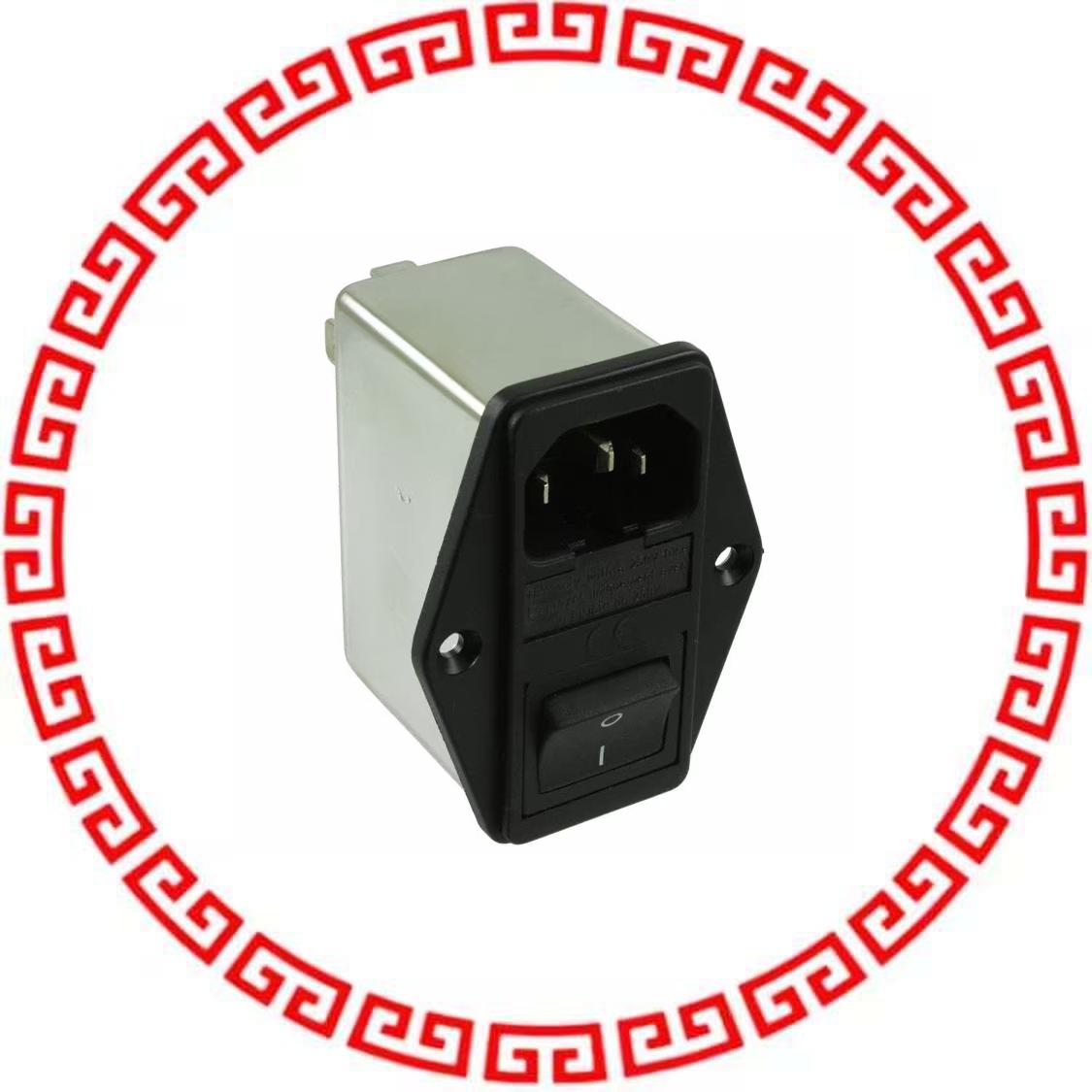 880-03/005 PWR ENT MOD RCPT IEC320-C14 PNL