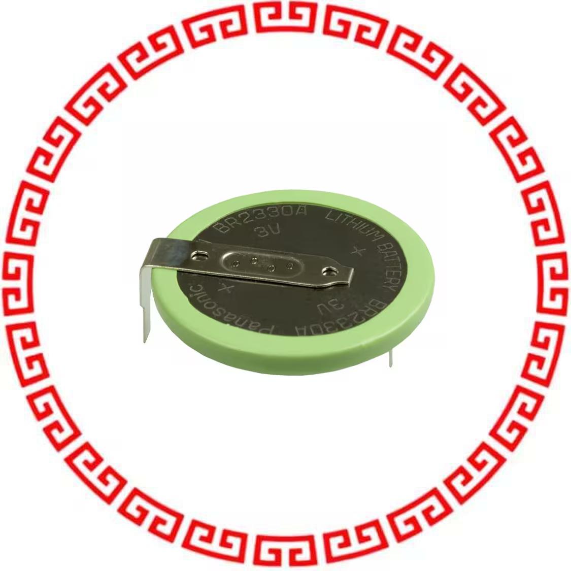 BR-2330A/HDN BATTERY LITHIUM 3V COIN 23MM