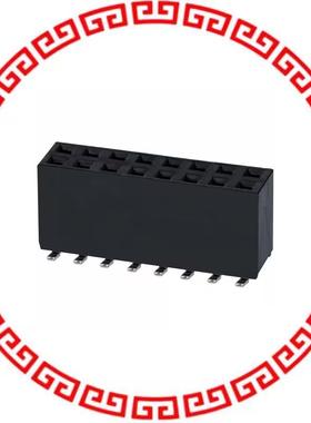 NPTC082KFMS-RC CONN FEMALE 16POS DL .1 TIN SMD