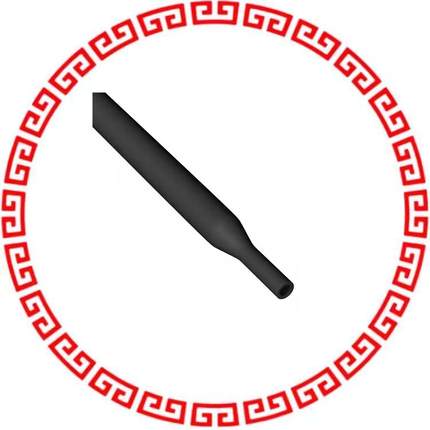 Q2-F4X-1-01-QB48IN-5 HEATSHRINK POLY 1" BLK 48"