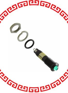 6091222330F LED 9MM PMI G 12V BLK HS W GASKT