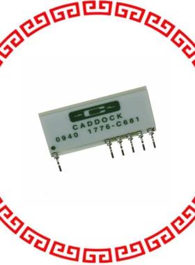 1776-C681 RES NETWORK 5 RES MULT OHM 10SIP