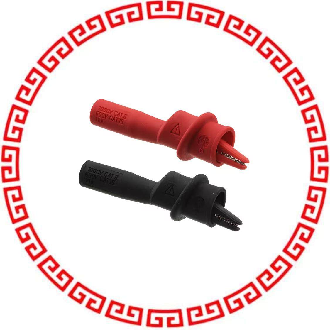 5916B/POM GATOR CLIP STEEL INSULATED 10A