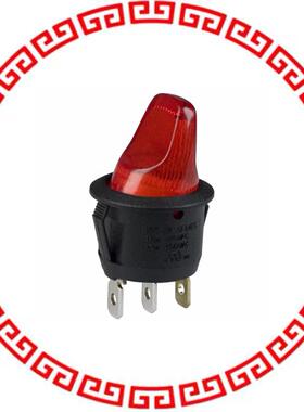 CR102JPRS215QF8 SWITCH ROCKER SPST 10A 125V