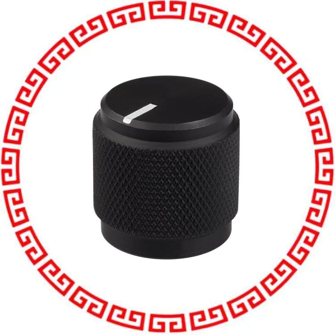 OEDL-63-4-5 KNOB KNURLED 0.250 METAL