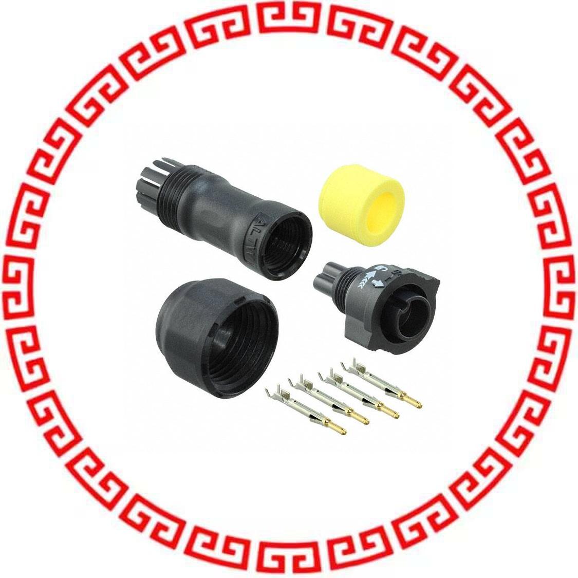 CB-04BFMA-QL8MP0 CONN PLUG MALE 4POS CRIMP