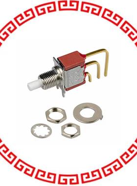 8125SYAV2BE SWITCH PUSH SPDT 0.4VA 20V