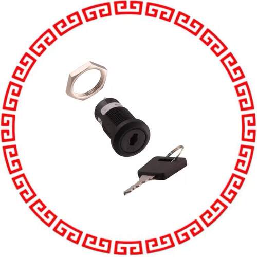 CKM13EFW01 SWITCH KEYLOCK 3POS SPDT 3A 250V
