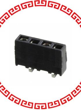 1241152-4 CONN RCPT VERT HV-100 4POS