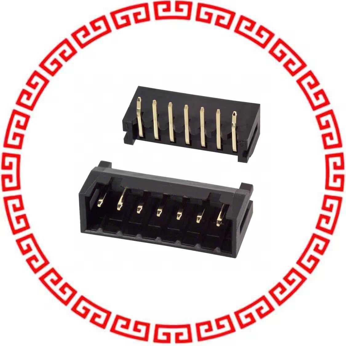 DF3-7P-2DS(01) CONN HEADER 7POS 2MM R/A GOLD