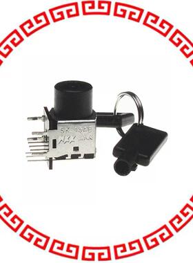 SK15AEG30 SWITCH KEYLK 5POS SP5T 0.4VA 28V