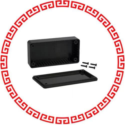 1591ASBK BOX PLASTIC BLACK 3.94
