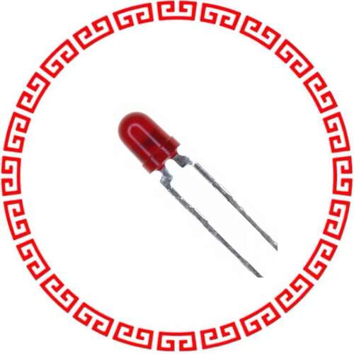 HLMP-1700-B0002 LED RED DIFFUSED T-1 T/H