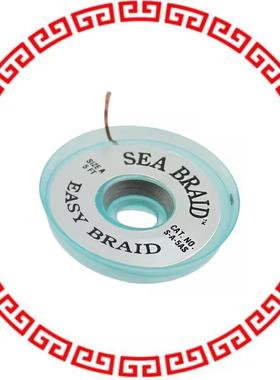 S-A-5AS DESOLDER BRAID UNFLUXD 0.025 5