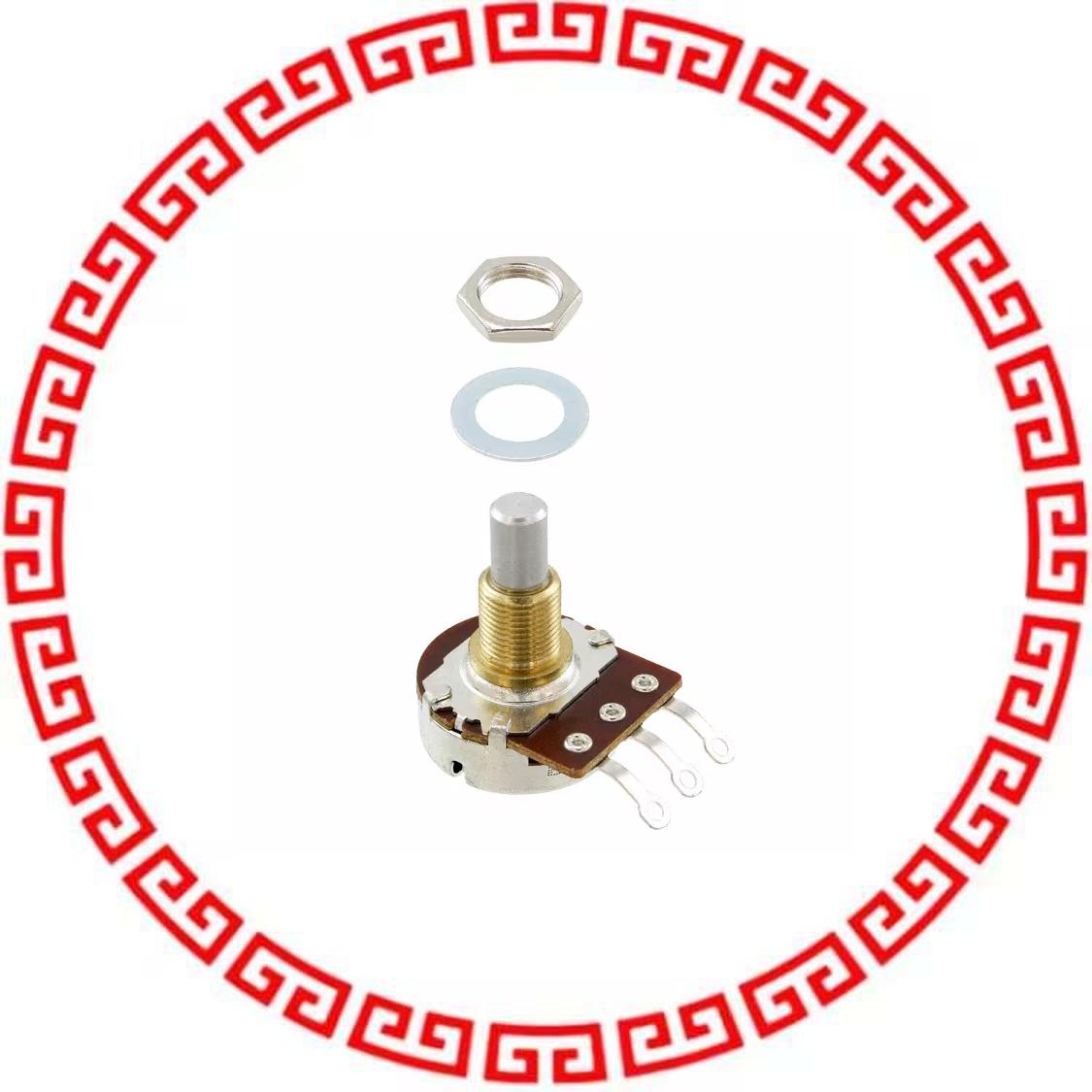 PDA241-SRT02-104A2 POT 100K OHM 1/4W CARBON LOG