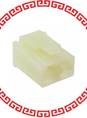 172134-1 CONN RCPT HSG 0.25 4POS NATURAL