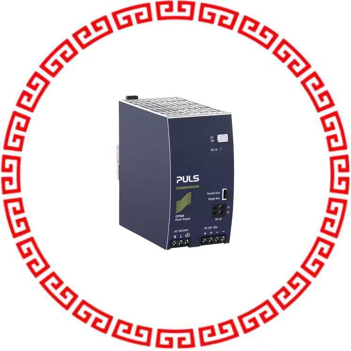 CPS20.241 DIN RAIL PWR SUPPLY 480W 24V 20A