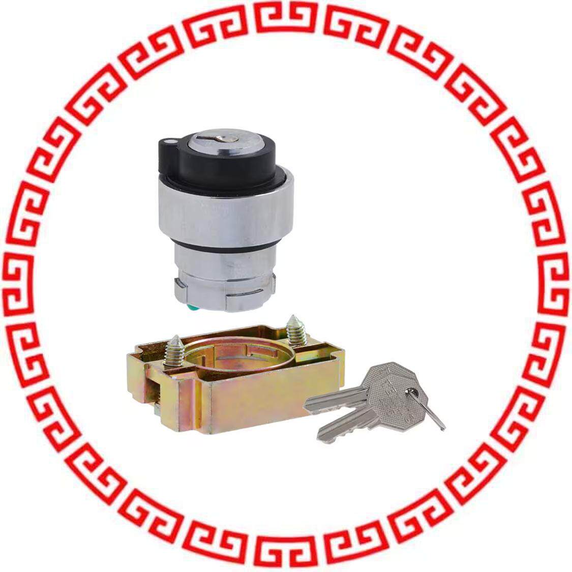 AS2AK23PC CONFIG SW BODY KEYLOCK NON-ILLUM