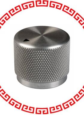 OEJA-75-1-6 KNOB KNURLED 0.125 METAL