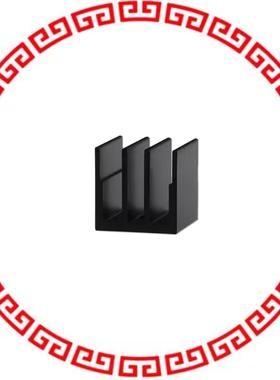 E3A-T220-25E BLACK ANODIZED HEATSINK