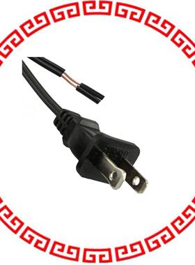 223053-01 CORD 18AWG 1-15P CABLE 3.28' BLK