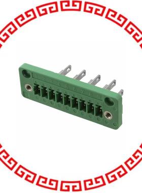 1829400 TERM BLK HEADER 9POS GREEN