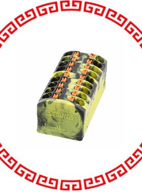 3002909 DISTRIBUTION BLOCK BLACK/YELLOW
