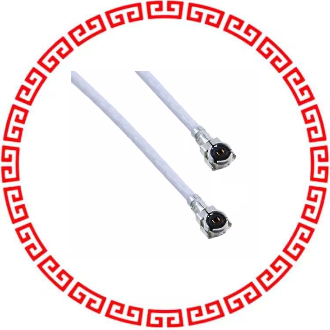 W.FL-2LP-04N1-A-(1000) CBL ASSY W.FL PLUG-PLUG 3.3'