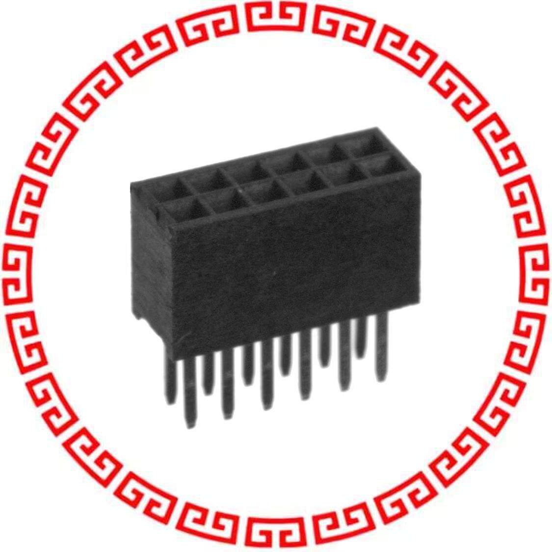 LPPB062CFFN-RC CONN HEADER .050 12PS DL PCB AU