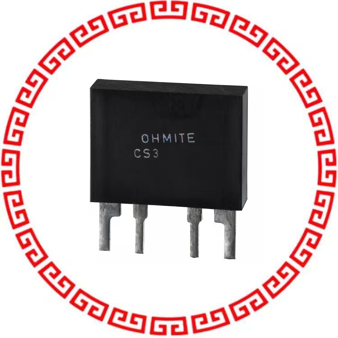 CS3FR050E RES 0.05 OHM 3W 1% 4SIP