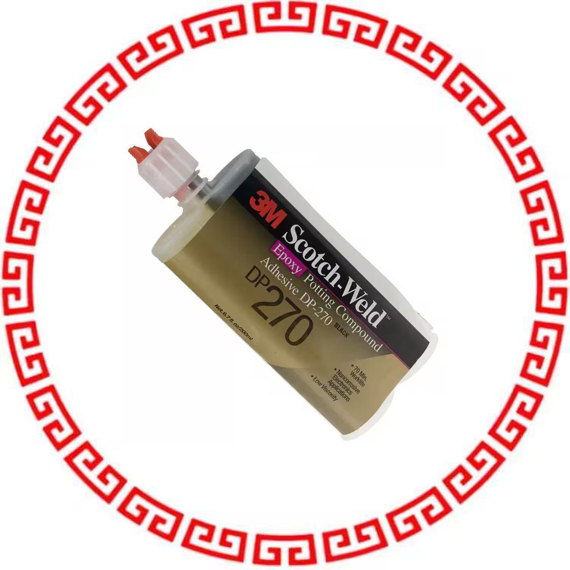 DP270-BLACK-200ML POTTING COMPOUND BLACK 200ML