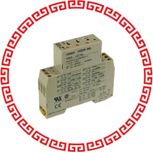 H3DS-ML AC24-230/DC24-48 RELAY TIME DELAY 120HR