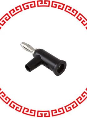 1325-0 PLUG BANA SOLDRLSS NCKL BLK