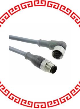 DR05AW106 SL356 CBL FMALE RA TO MALE 5POS 3.28'