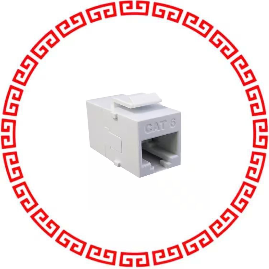 SS-82010-001 MOD KEYSTONE CPLR CAT6 UNSHLD