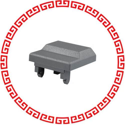 STK GY CAP KEYSWITCH SQUARE GRAY