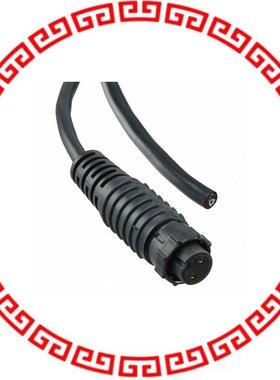 CAEN3C2F07990 CBL FMALE TO WIRE LEAD 2P 6.56'