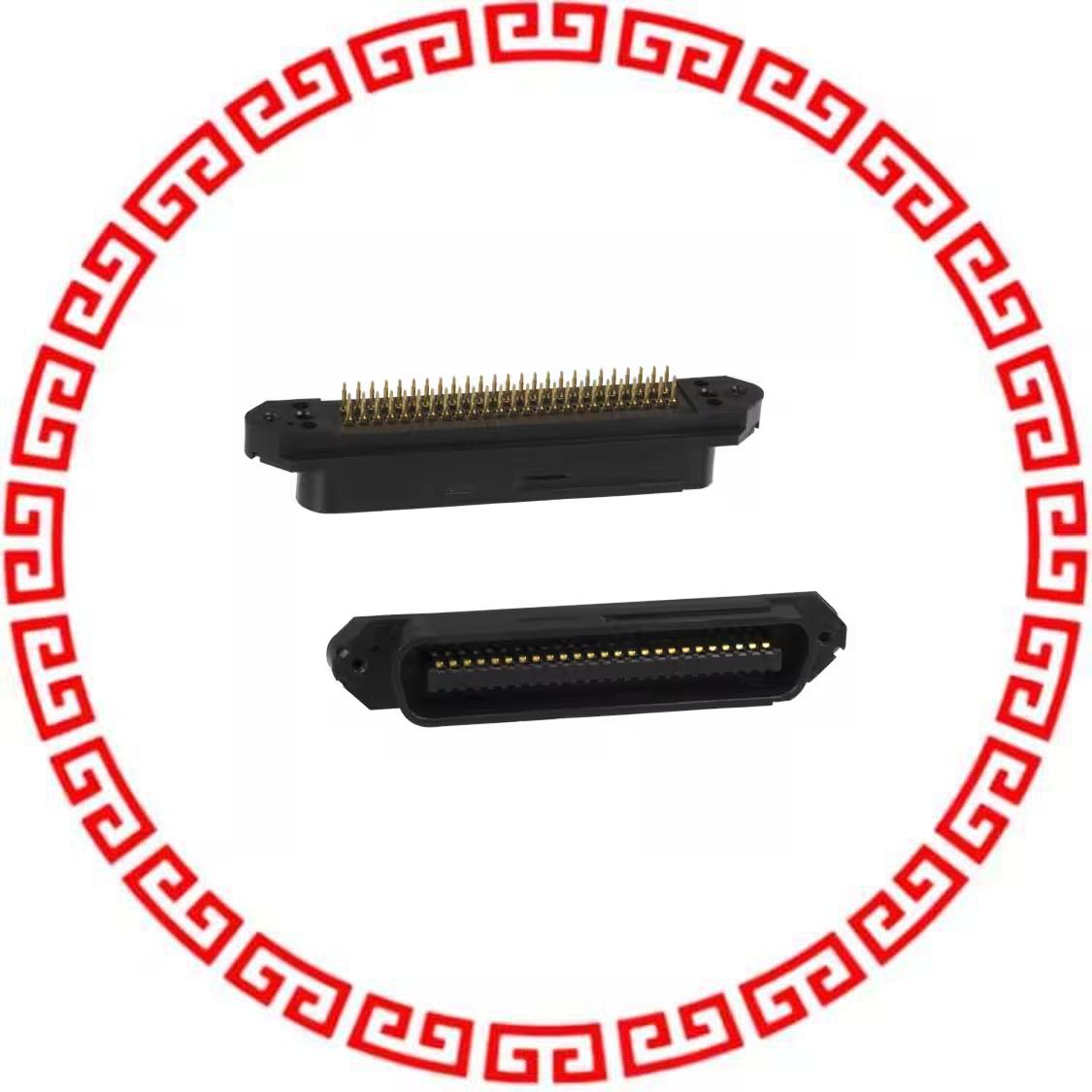 554758-1 PLUG ASSY, 50 POSN, ACTION PIN